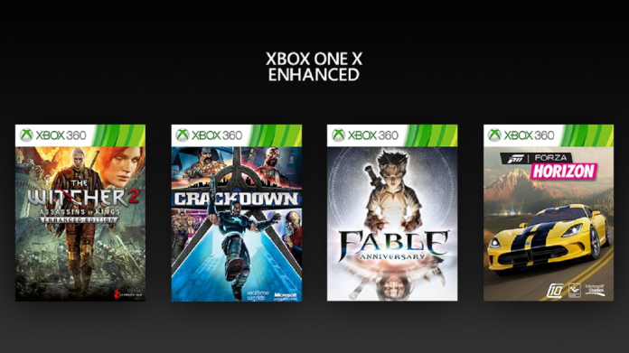 Xbox 360 Games are Now Xbox One X Enhanced