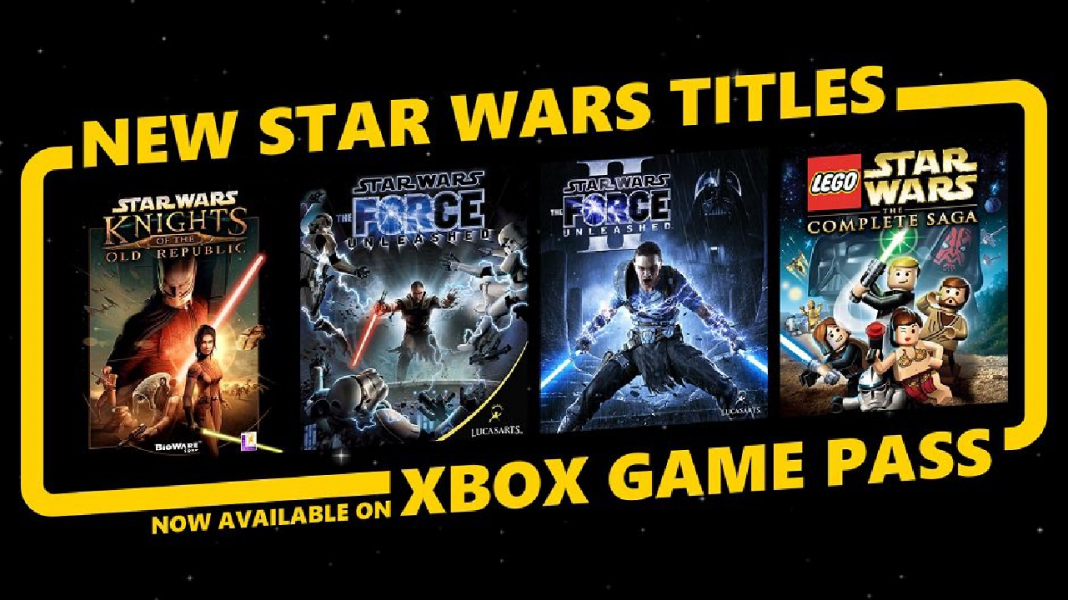 Star Wars Games Added to Game Pass