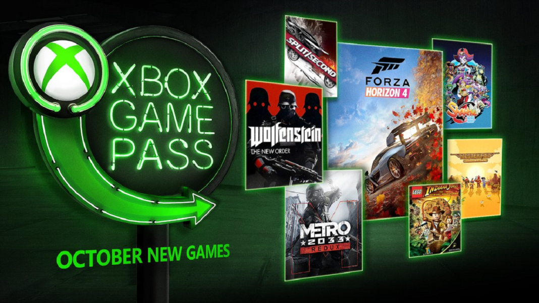 October 2018 Xbox Game Pass