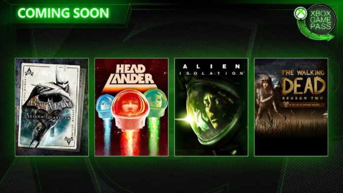 February 2019 Xbox Game Pass