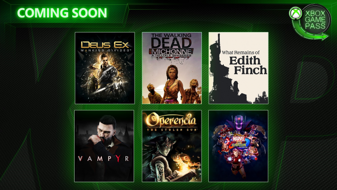 Xbox Game Pass in March 2019