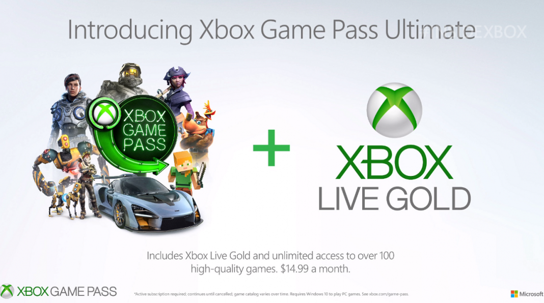 Xbox Game Pass Ultimate Announced