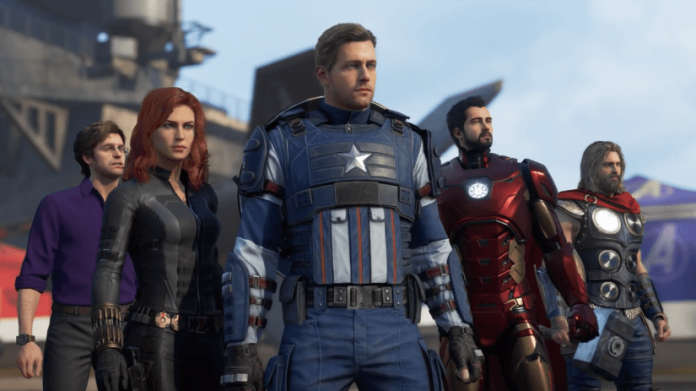 A header for Marvel's Avengers